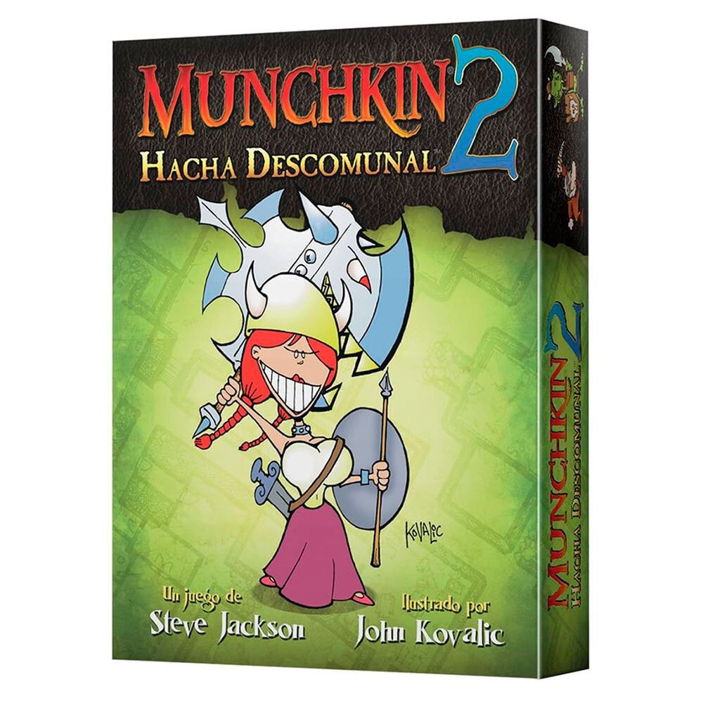 ASMODEE Munchkin 2: Hacha Descomunal Spanish Board Game