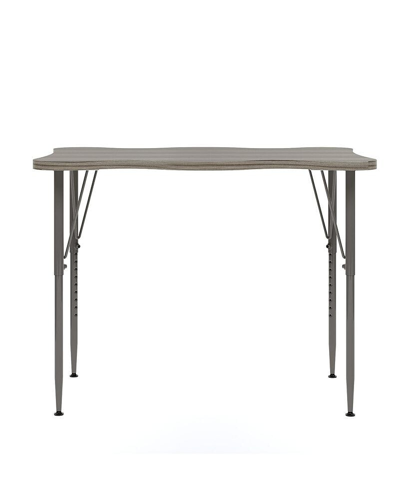 Tot Mate my Place Rectangular Table, Adjustable Height Legs, Table Top Height Range 21