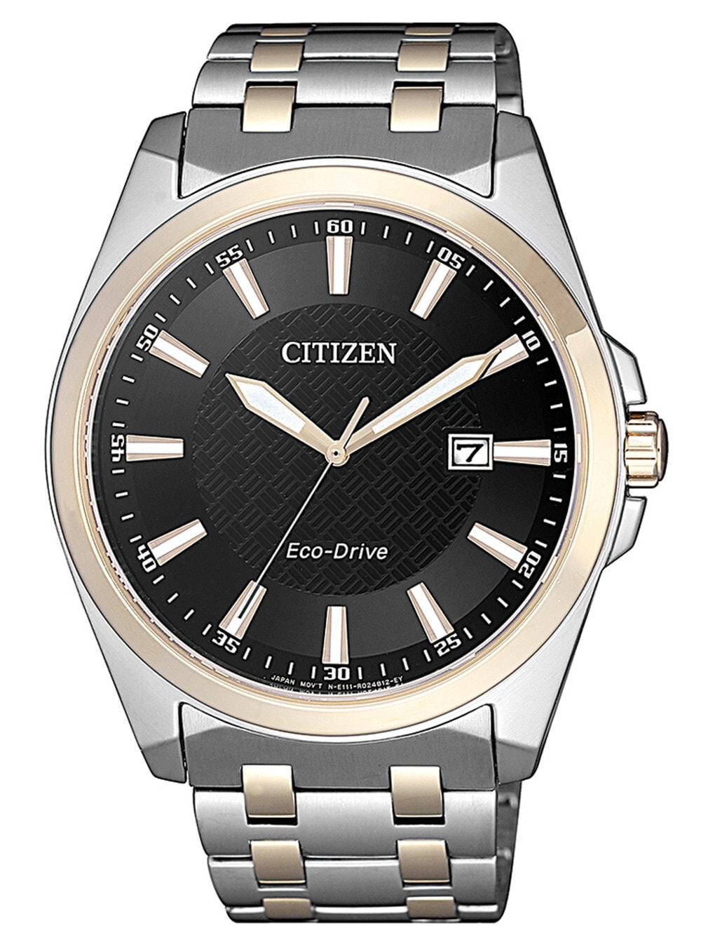 Мужские наручные часы с серебряным браслетом Citizen BM7109-89E Classic Mens 41mm 10 ATM