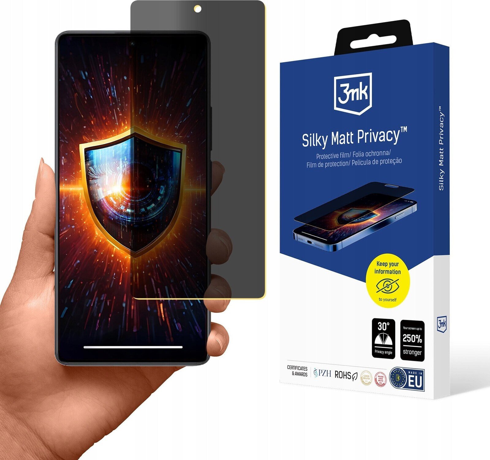 3MK Redmi Note 13 Pro 4G - 3mk Silky Matt Privacy