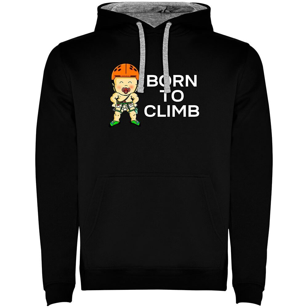 KRUSKIS Born To Climb Two-Colour Hoodie
