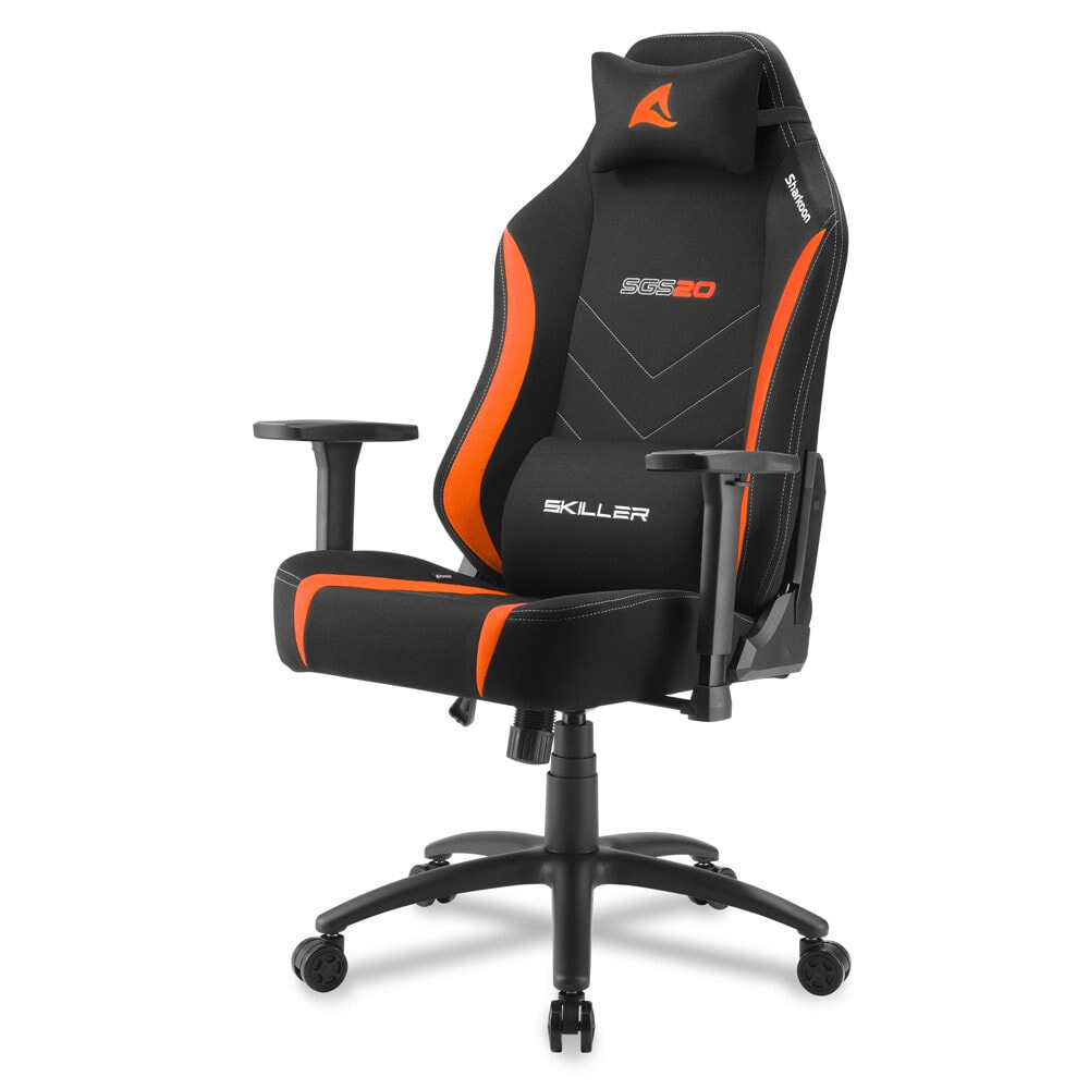 Компьютерное кресло Sharkoon Skiller SGS20 Gamingstuhl schwarz/orange Fabric