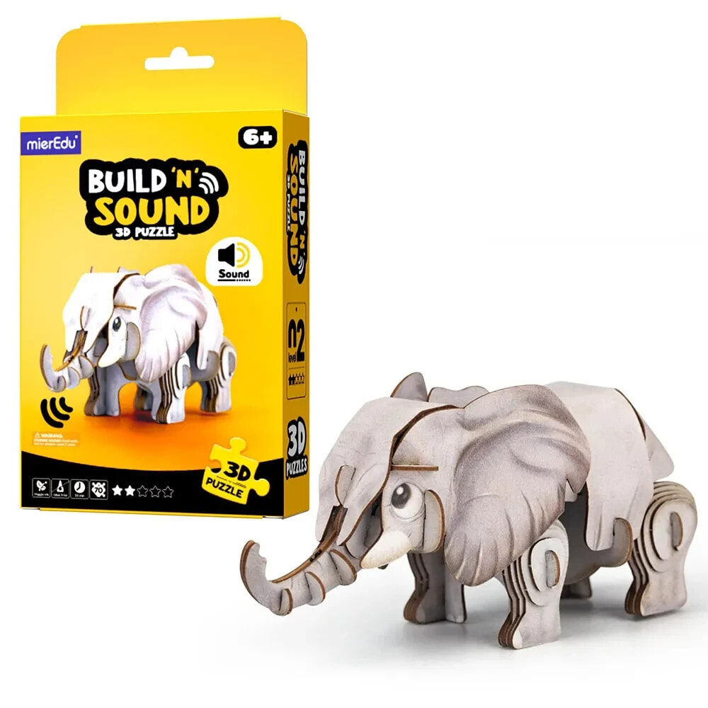 MIEREDU 3D mini puzzle with elephant sound