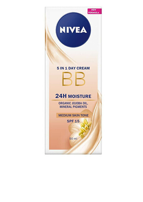 Beautifying moisturizing cream 5 in 1 BB Cream SPF 15 (5in1 Beautifying Moisturizer) 50 ml