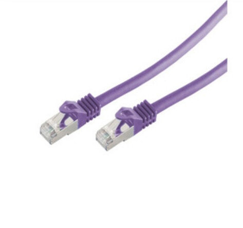 shiverpeaks BS75511-0.5V сетевой кабель 0,5 m Cat7 S/FTP (S-STP) Фиолетовый