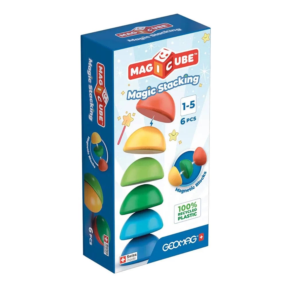 JAZWARES MagiCube stacking 6 pieces