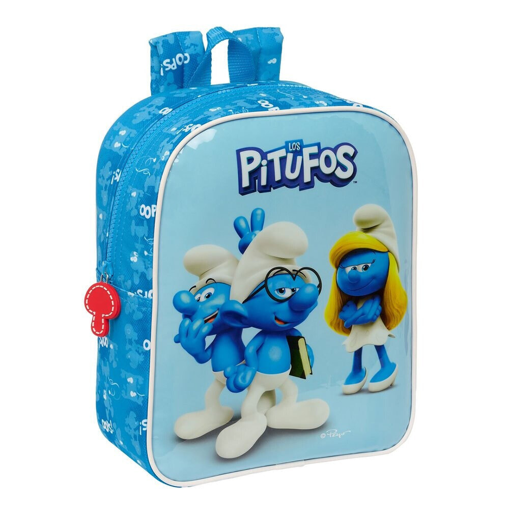 SAFTA Mini Los Pitufos Backpack