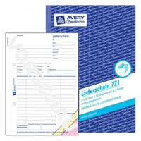 Avery Zweckform Avery 721 - Blue - White - Paper - 148 mm - 210 mm