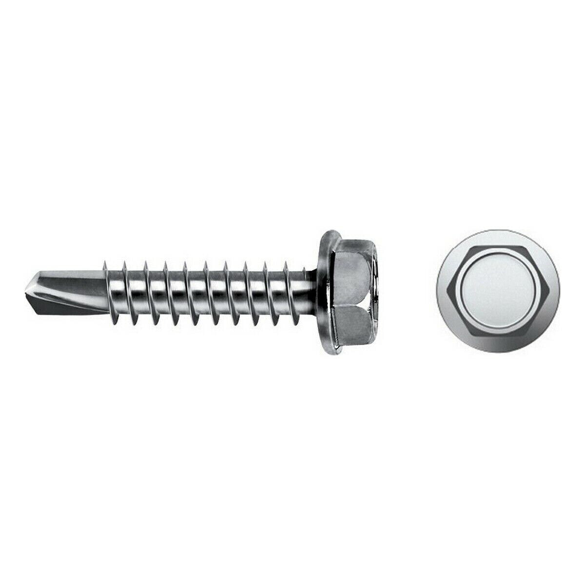 Self-tapping screw CELO 4,8 x 38 mm Metal plate screw 250 Units Galvanised