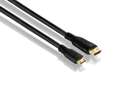 PureLink PI1200-010 HDMI кабель 1 m HDMI Тип A (Стандарт) HDMI Type C (Mini) Черный