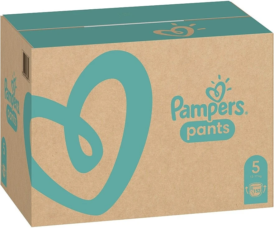 Windelhöschen Pants Größe 5 (Junior) 12-17 kg Mega Box 152 St. - Pampers