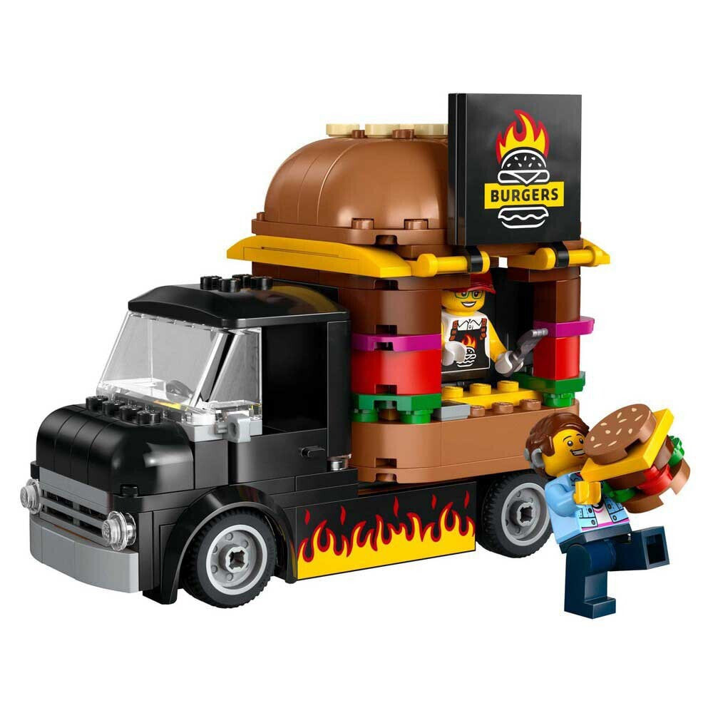 LEGO Hamburger Truck Construction Game
