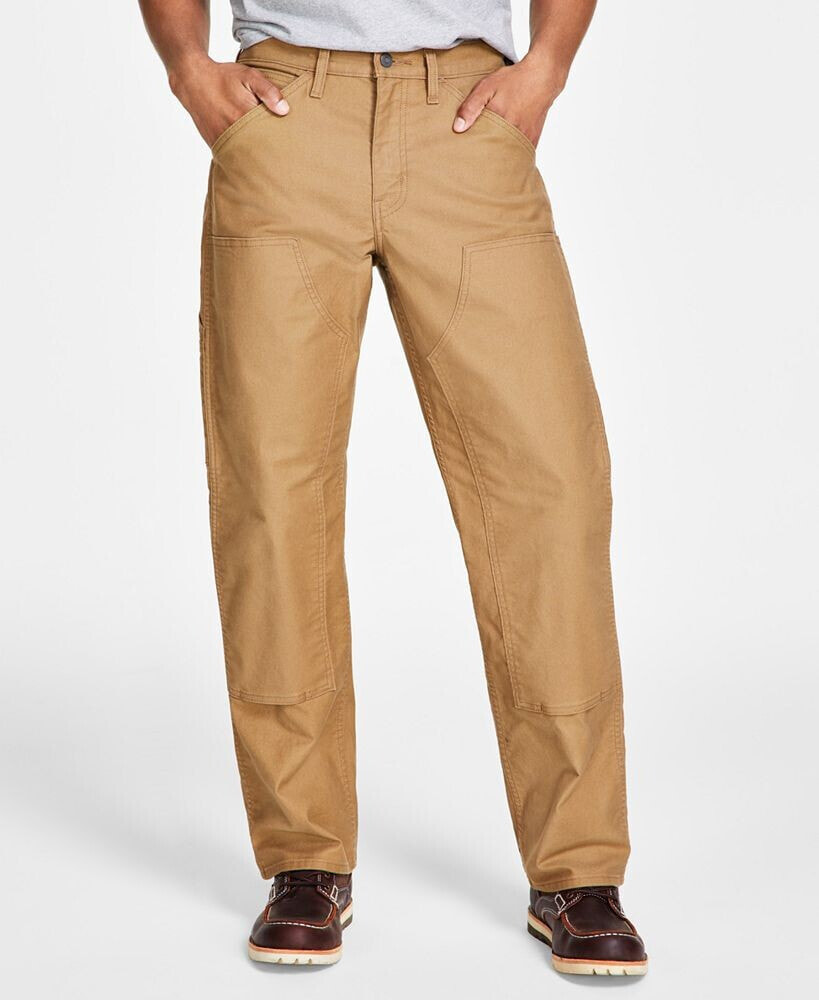 Levi's men's Workwear 565™ Relaxed-Fit Stretch Double-Knee Pants, Created for Macy's