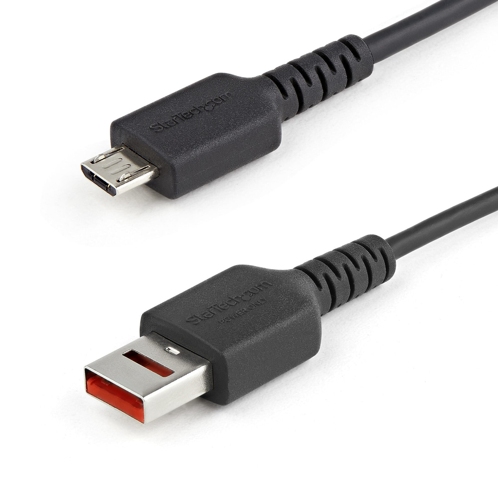 StarTech.com USBSCHAU1M USB кабель 1 m USB 2.0 USB A Micro-USB B Черный