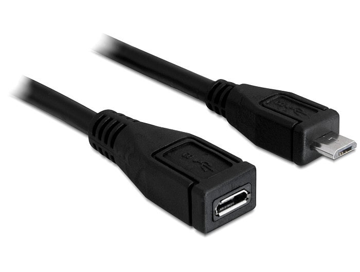 DeLOCK 83248 USB кабель 1 m 2.0 Micro-USB B Черный
