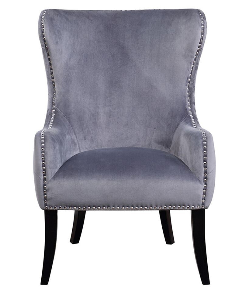 Best Master Furniture best Master Valeria Tufted Arm Chair