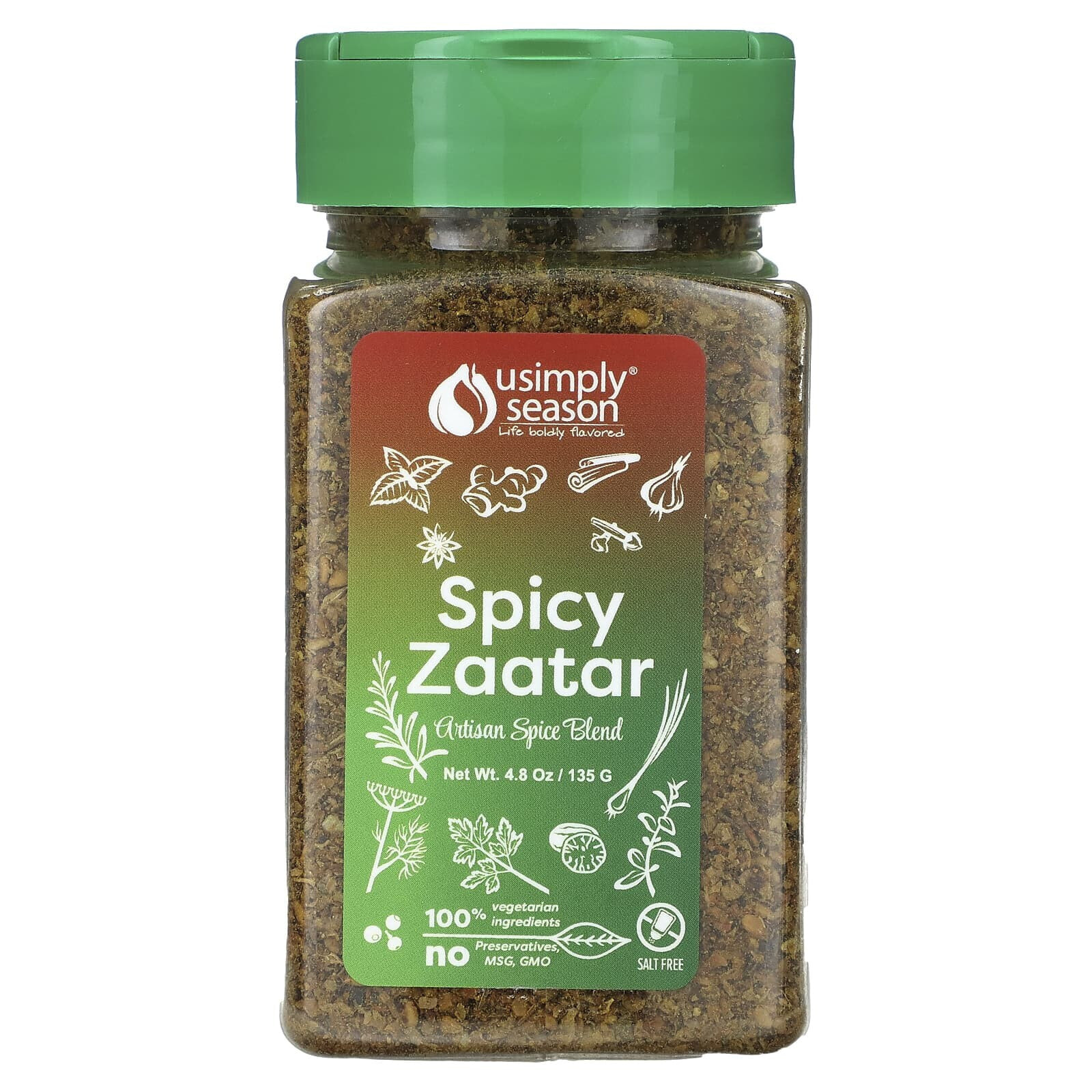 Artisan Spice Blend, Spicy Za'atar, 4.8 oz (135 g)