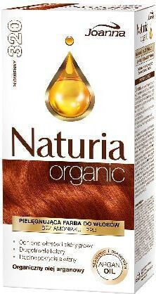 Joanna Naturia Organic No.320 Краска для волос без аммиака для чувствительной кожи головы, оттенок огненный