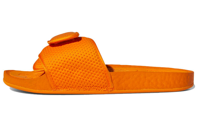 Pharrell Williams x adidas originals Boost Slide 一字拖鞋 低帮 男女同款 橙色 / Сланцы Adidas Originals Boost FV7261