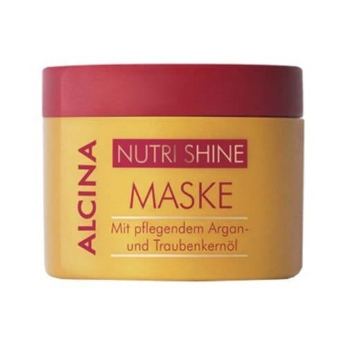 Alcina Nutri Shine Hair Mask Питательная маска с аргановым маслом и маслом виноградных косточек 200 мл