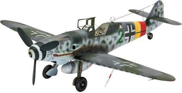 Revell 03958 Modellbausatz Messerschmitt Bf109 G-10 im Maßstab 1:48, Level 3 4009803039589