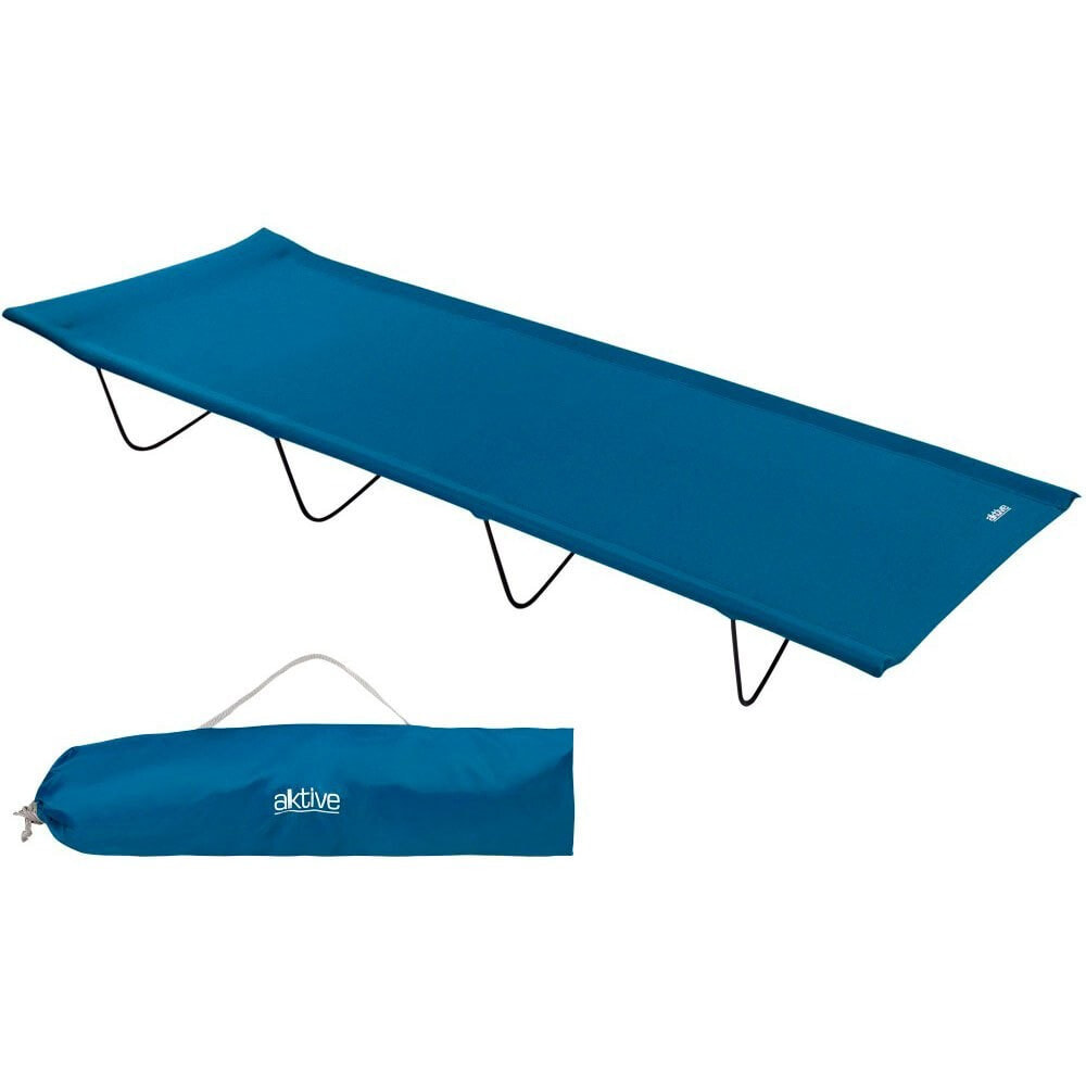 AKTIVE Lightweight Folding Steel Camping Bed