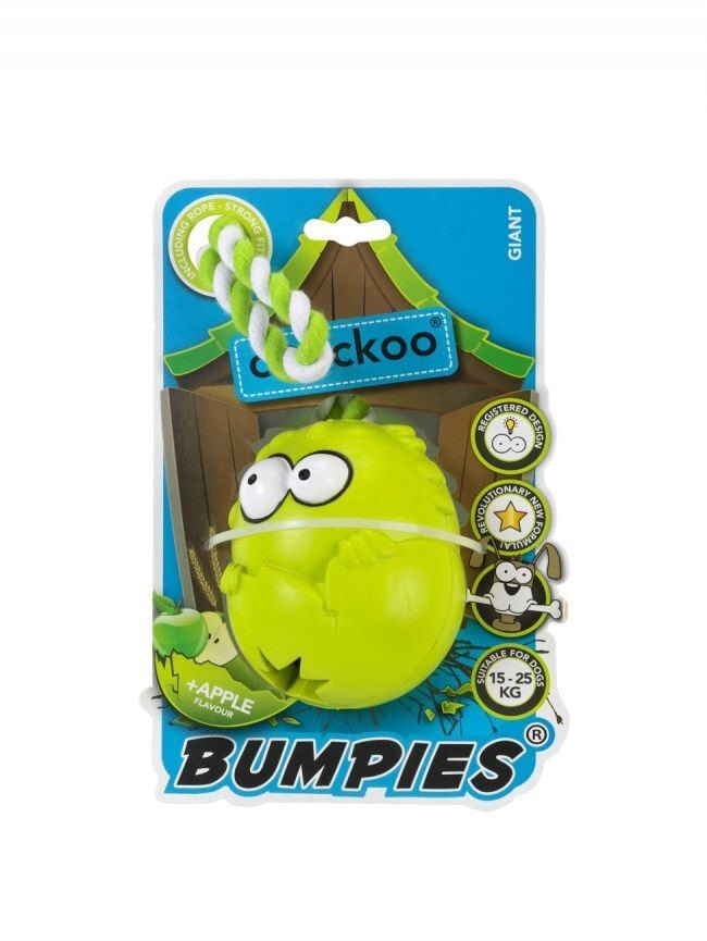EBI Coockoo Bumpies toy + Green Rope XL> 27kg 13x10x8.8cm