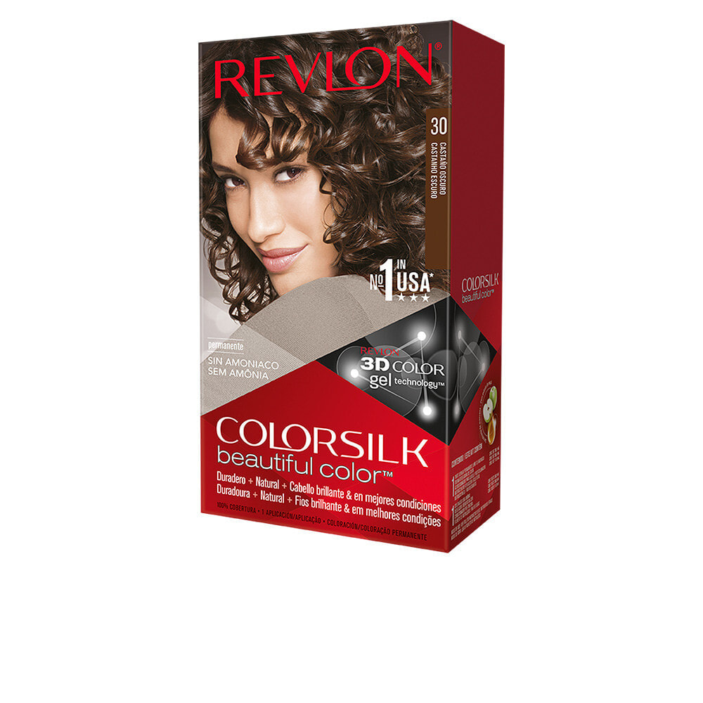 Revlon ColorSilk Beautiful Color 30 окрашивание волос Коричневый 309978695301