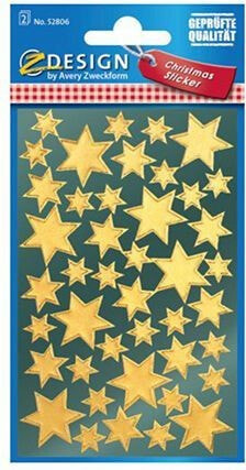 Zdesign Naklejki - Złote gwiazdy (217128)