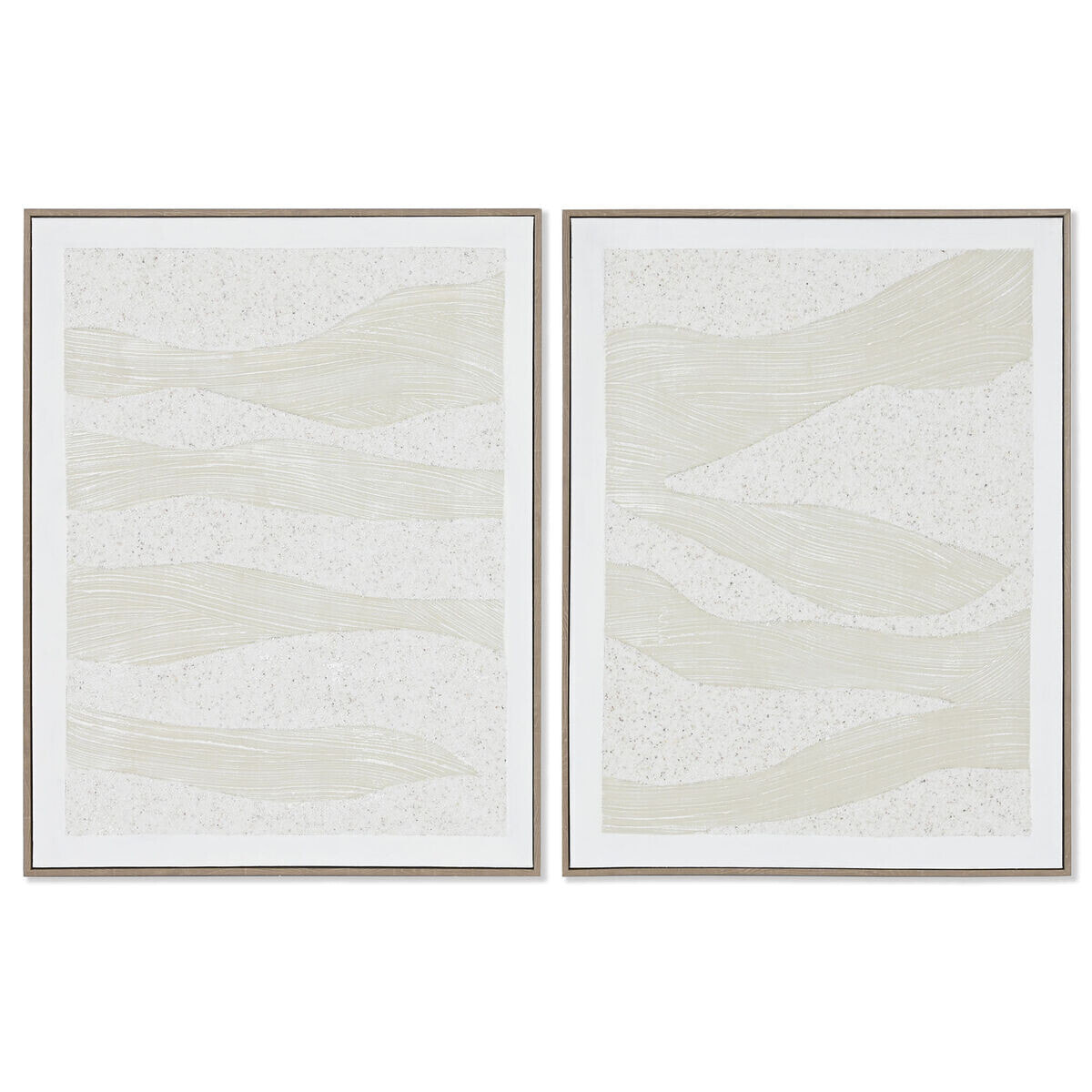 Painting Home ESPRIT Abstract Urban 62,3 x 4,5 x 82 cm (2 Units)