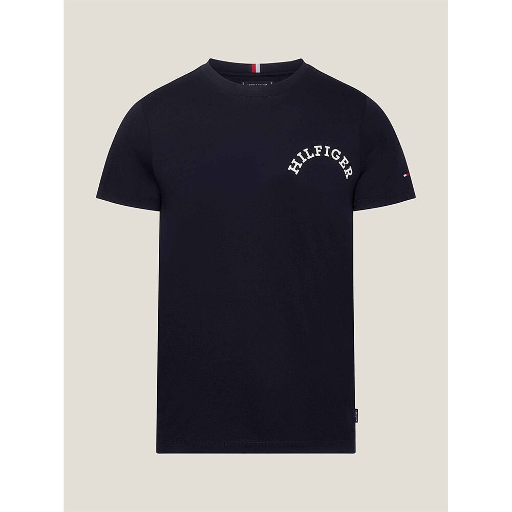 TOMMY HILFIGER Monotype Back Print Short Sleeve T-Shirt