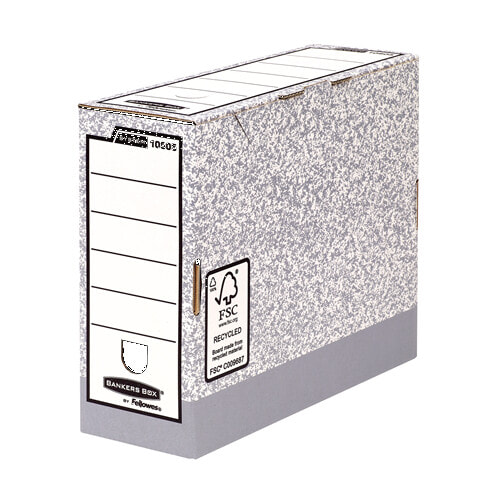 Fellowes 1080501 файловая коробка/архивный органайзер Бумага Серый
