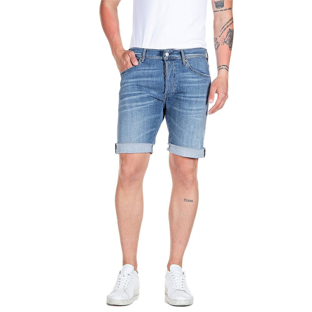 REPLAY MA981Y.000.573 44G Denim Shorts