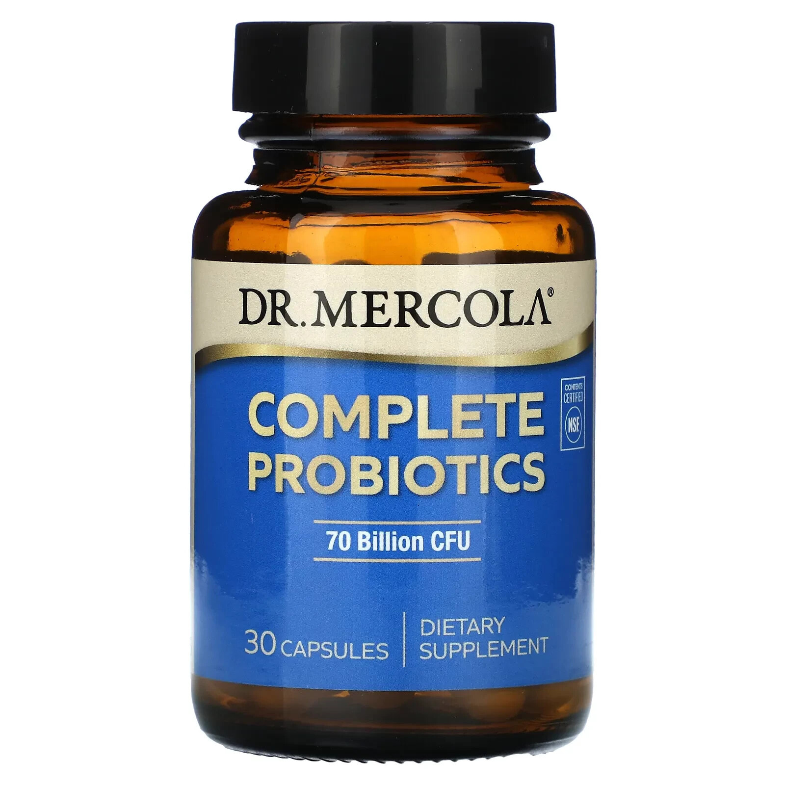 Dr. Mercola, Complete Probiotics, 100 Billion CFU, 30 Capsules