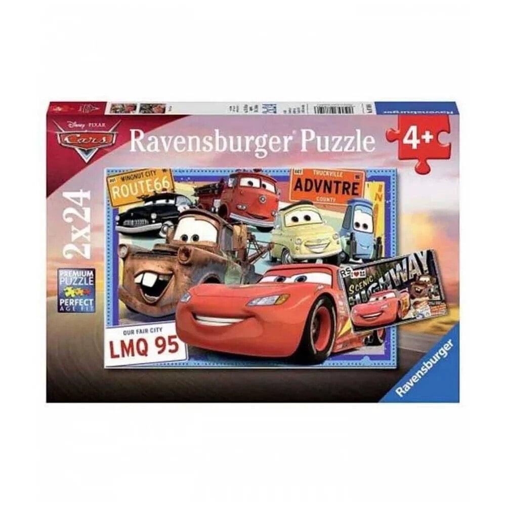 RAVENSBURGER Cars 2x24 Pieces puzzle