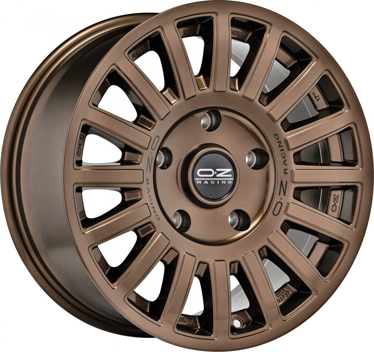 Колесный диск литой OZ Rally Raid gloss bronze 8.5x18 ET34 - LK6/135 ML87.06