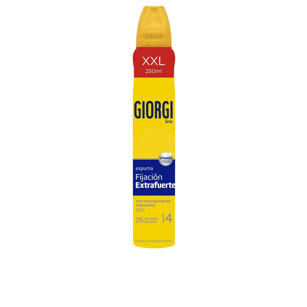 Giorgi Fixation Extra Strong Fixative Foam N4 Пенка для волос экстрасильной фиксации 250 мл