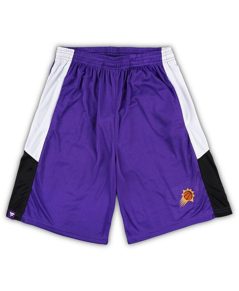 Men's Branded Purple Phoenix Suns Big and Tall Champion Rush Practice Shorts