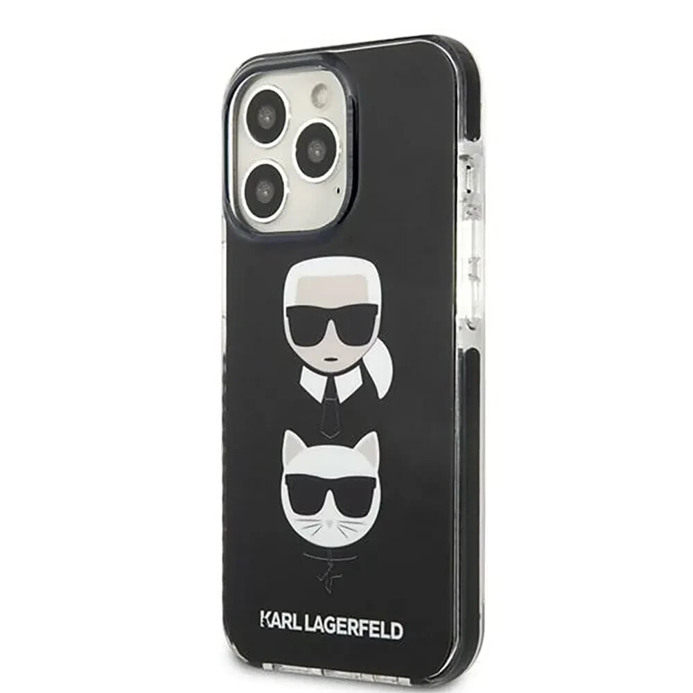 KARL LAGERFELD Klhcp13Xtpe2Tk iPhone 13 Pro Max 6.7 Karl&Choupette Head phone case