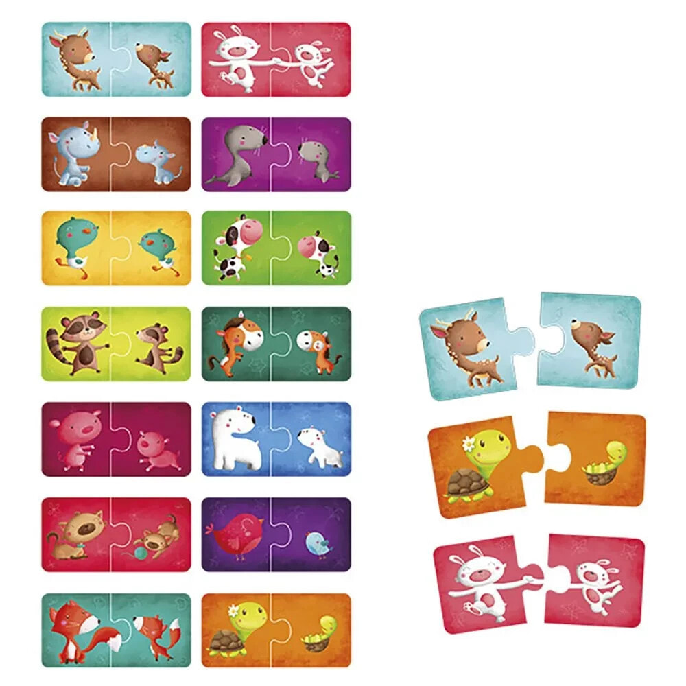 EUREKAKIDS Mom & baby educational puzzle