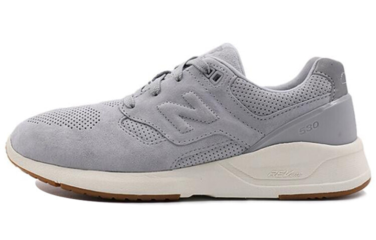 New Balance NB 530 低帮 跑步鞋 男女同款 灰白色 / Кроссовки New Balance MRL530SG NB 530