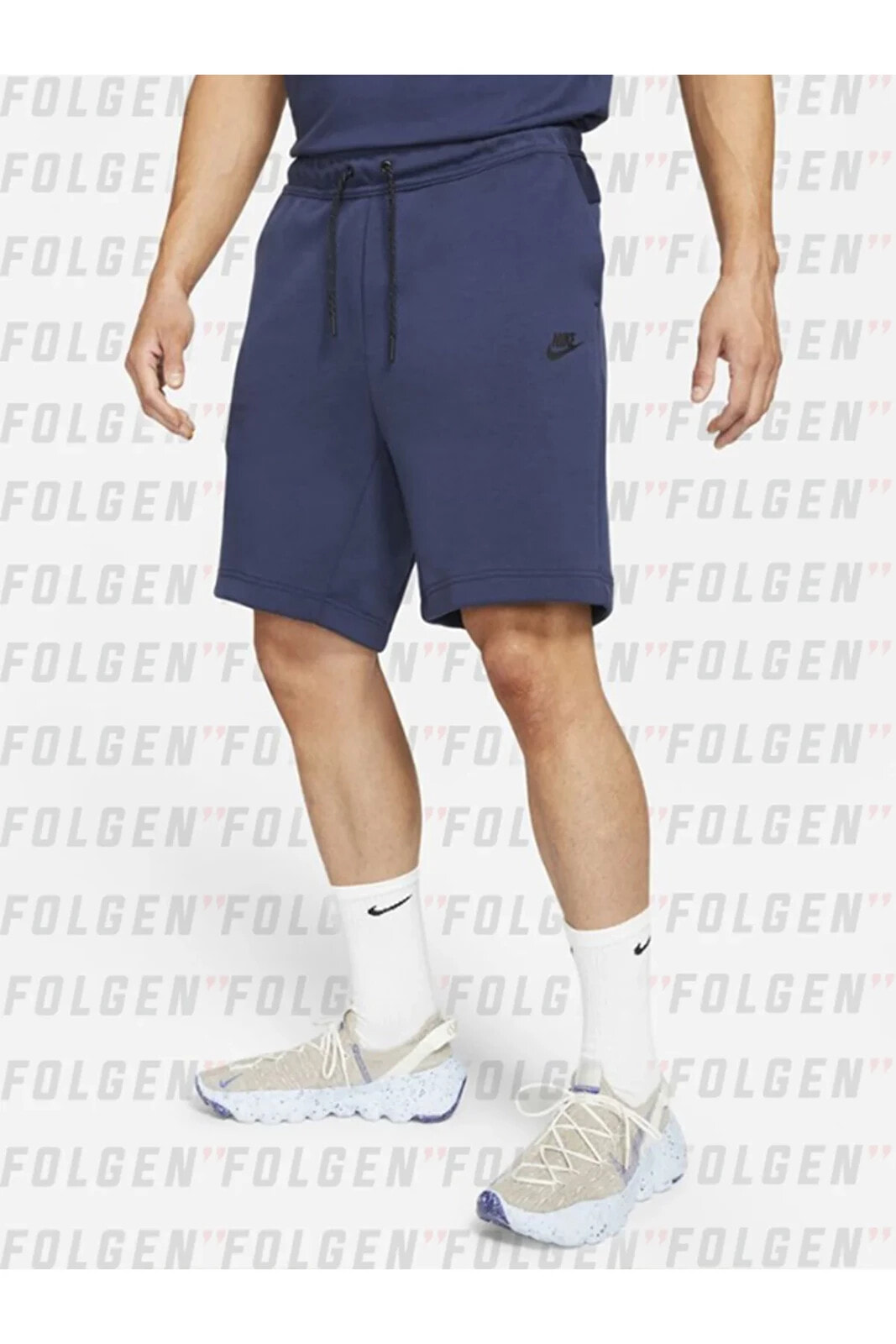 Men's Sportswear Tech Fleece Shorts In Midnight Erkek Lacivert Şort