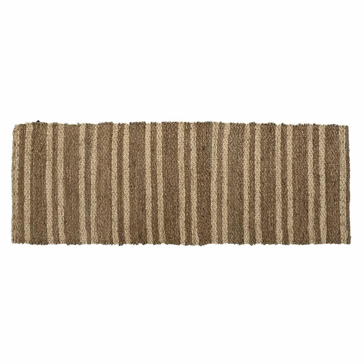 Carpet DKD Home Decor Beige Brown (72 x 0,5 x 200 cm)
