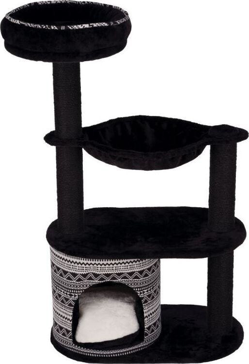 Когтеточка для кошек Trixie Drapak stojący Giada, 112 cm, czarno/biały