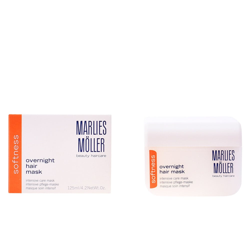 Marlies Moller Softness Overnight Hair Mask  Ночная смягчающая маска для волос 125 мл