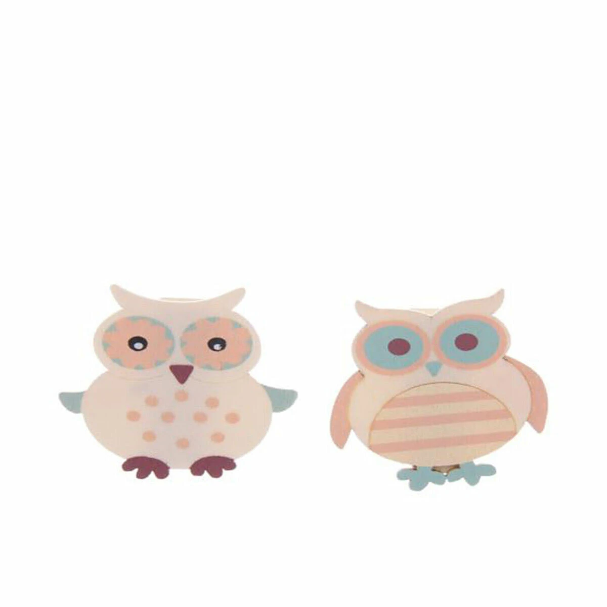Hair Clips Inca Owl (2 Pieces)