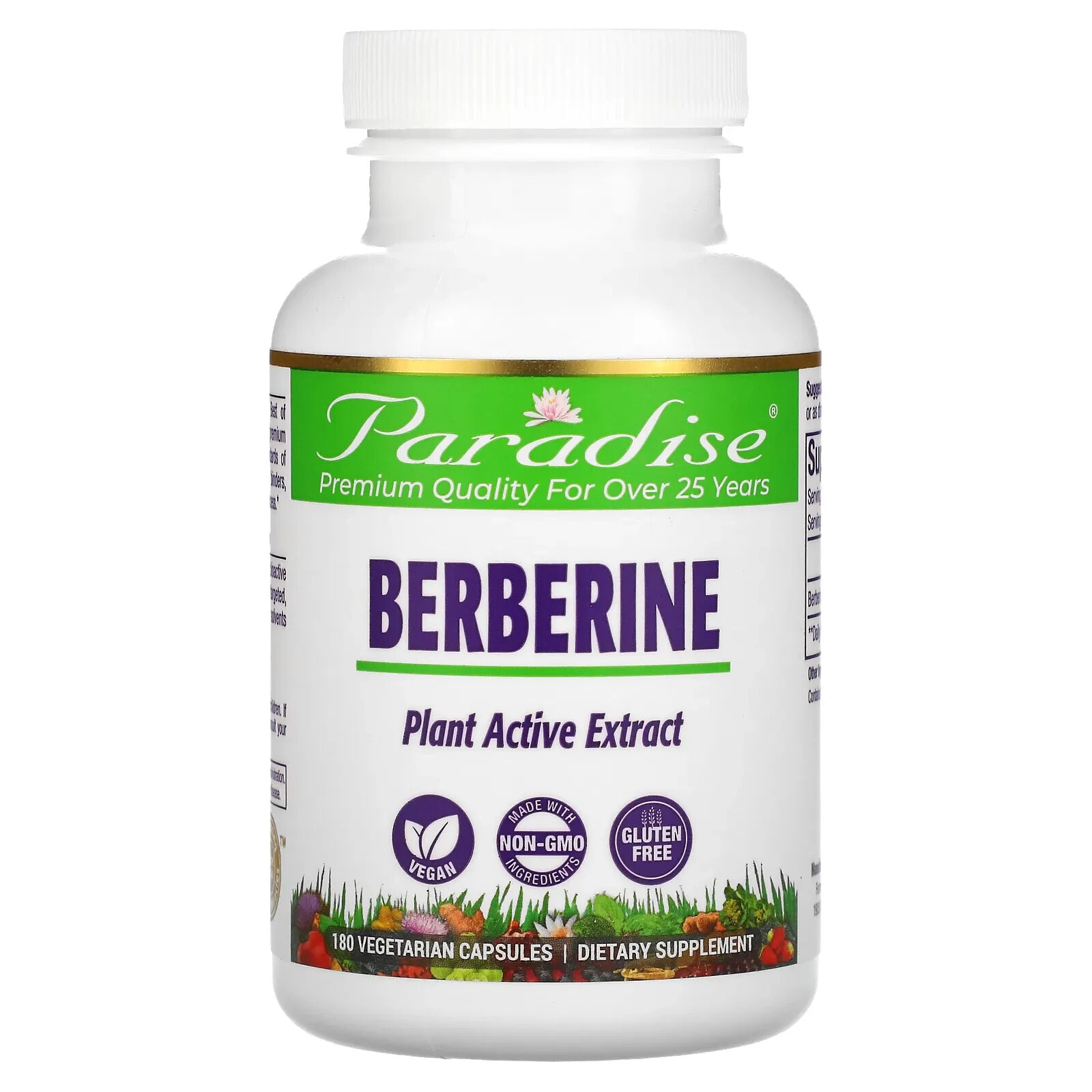 Berberine Extract, 60 Vegetarian Capsules