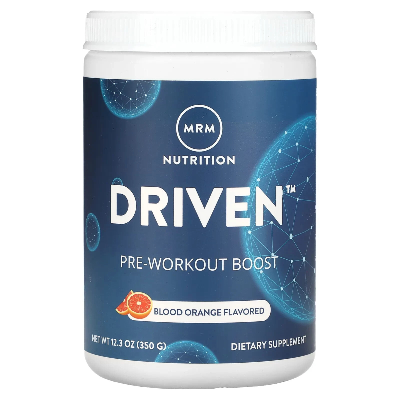 MRM Nutrition, DRIVEN, Pre-Workout Boost, Strawberry Kiwi, 12.3 oz (350 g)