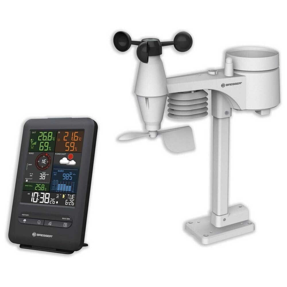 Цифровая бытовая метеостанция BRESSER 7002525 Weather Station — купить  недорого с доставкой, 11433118