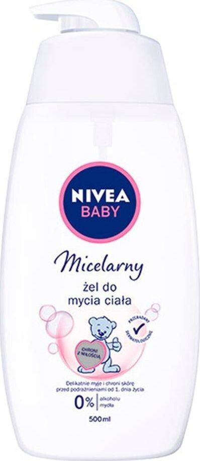 Nivea Baby Micellar Body Wash Gel  Мицеллярный гель для мытья тела 500 мл